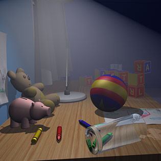 Lamp and Ball