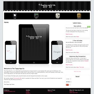 Tappy App Co. Ltd - A Responsive Website